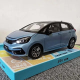 [OEM] 1:18 Honda 2020 Jazz Crosster blauw modelauto Die-Cast