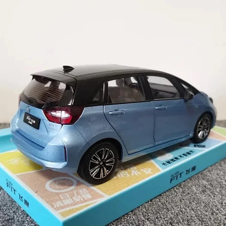 [OEM] 1:18 Honda 2020 Jazz Crosstar Blue Model Car Die-Cast