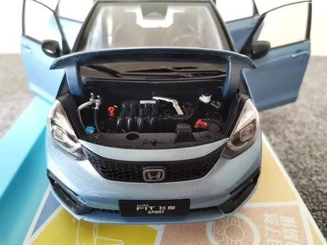 [OEM] 1:18 Honda 2020 Jazz Crosstar Blue Model Car Die-Cast