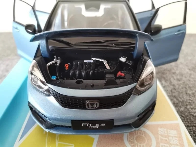 [OEM] 1:18 Honda 2020 Jazz Crosstar Blue Model Car Die-Cast