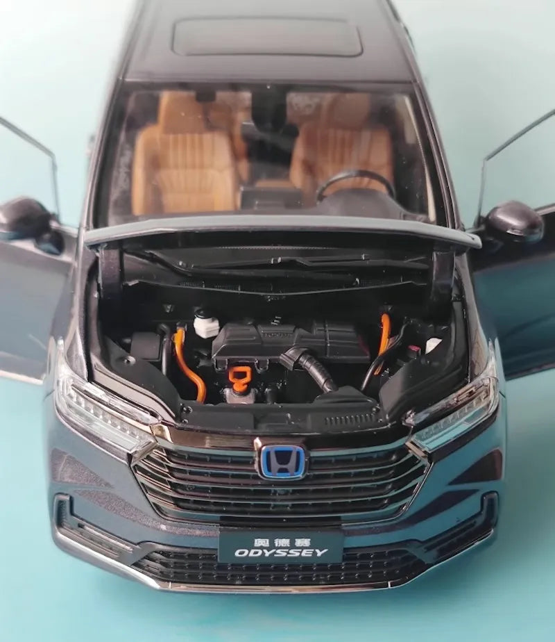 [OEM] 1:18 Honda 2020 Odyssey Sport Hybrid Gray Model Car Die-Cast