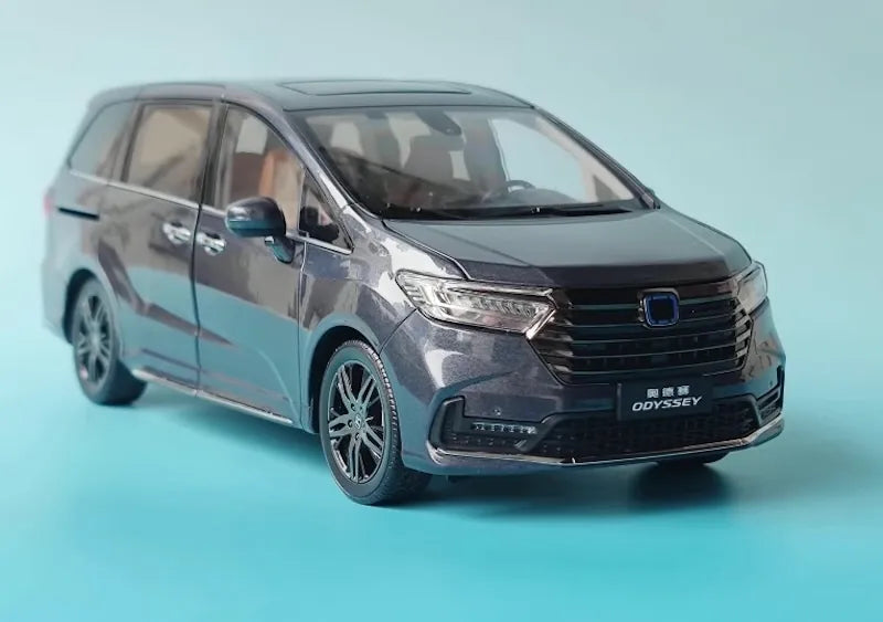 [OEM] 1:18 Honda 2020 Odyssey Sport Hybrid Gray Model Car Die-Cast