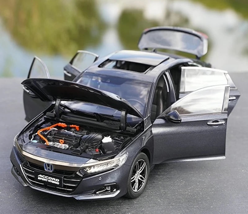 [OEM] 1:18 Honda 2022 Accord Gray Model Car Die-Cast