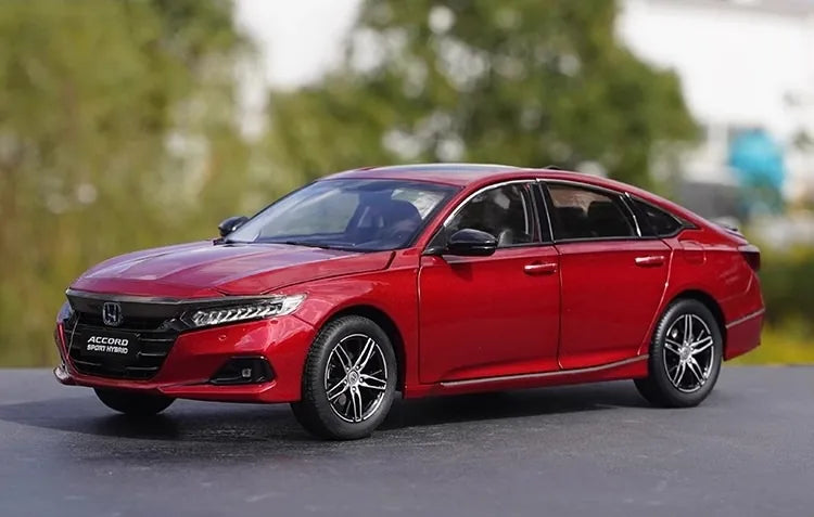 [OEM] 1:18 Honda 2022 Accord Red Model Car Die-Cast