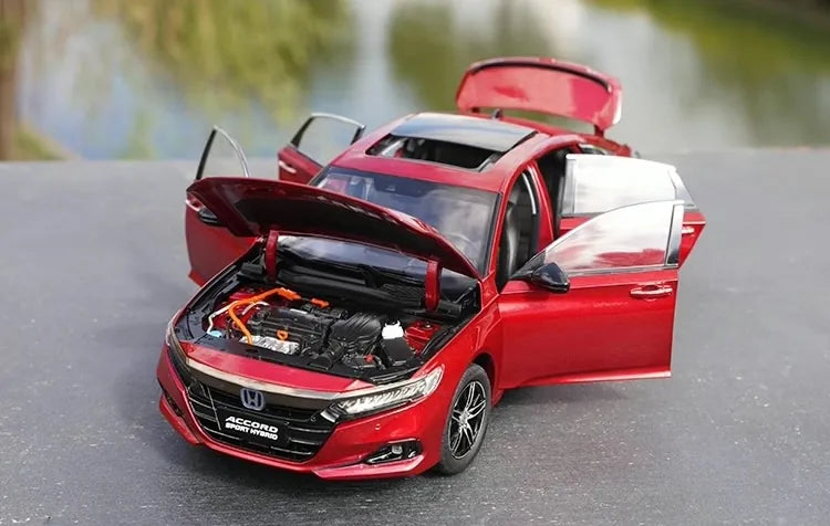 [OEM] 1:18 Honda 2022 Accord Red Model Car Die-Cast