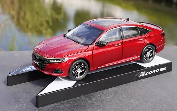 [OEM] 1:18 Honda 2022 Accord Red Model Car Die-Cast