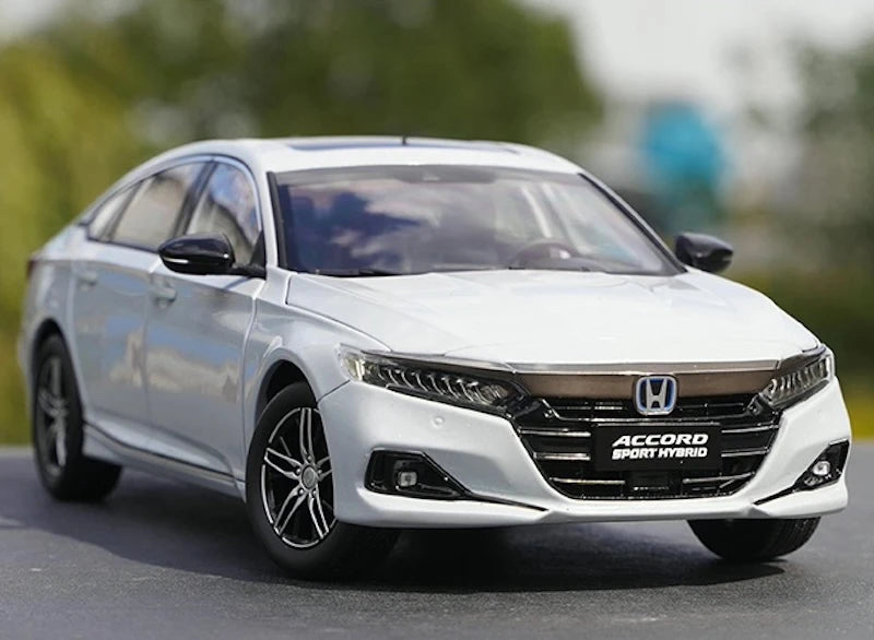 [OEM] 1:18 Honda 2022 Accord White Model Car Die-Cast