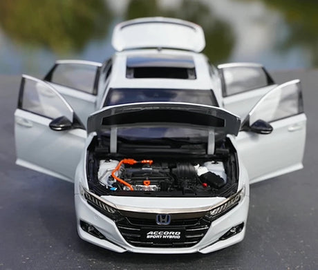 [OEM] 1:18 Honda 2022 Accord White Model Car Die-Cast