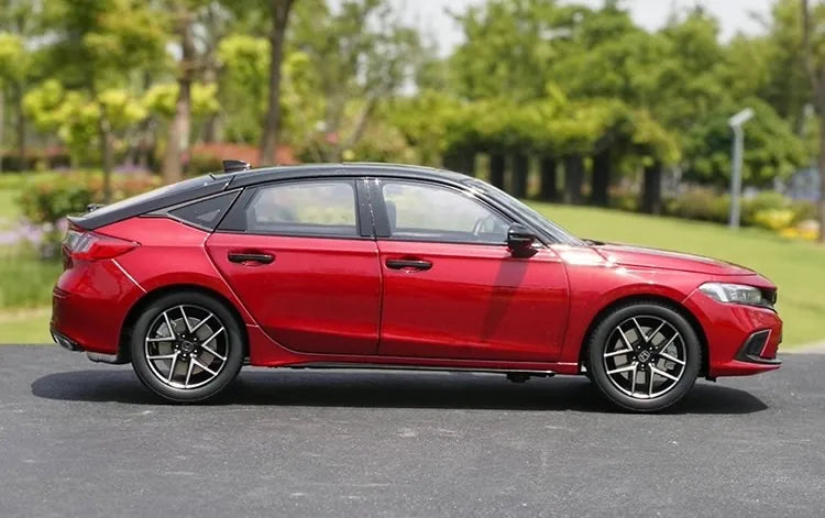 [OEM] 1:18 Honda 2022 Civic Sport Red Model Car Die-Cast