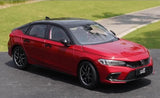 [OEM] 1:18 Honda 2022 Civic Sport Red Model Car Die-Cast