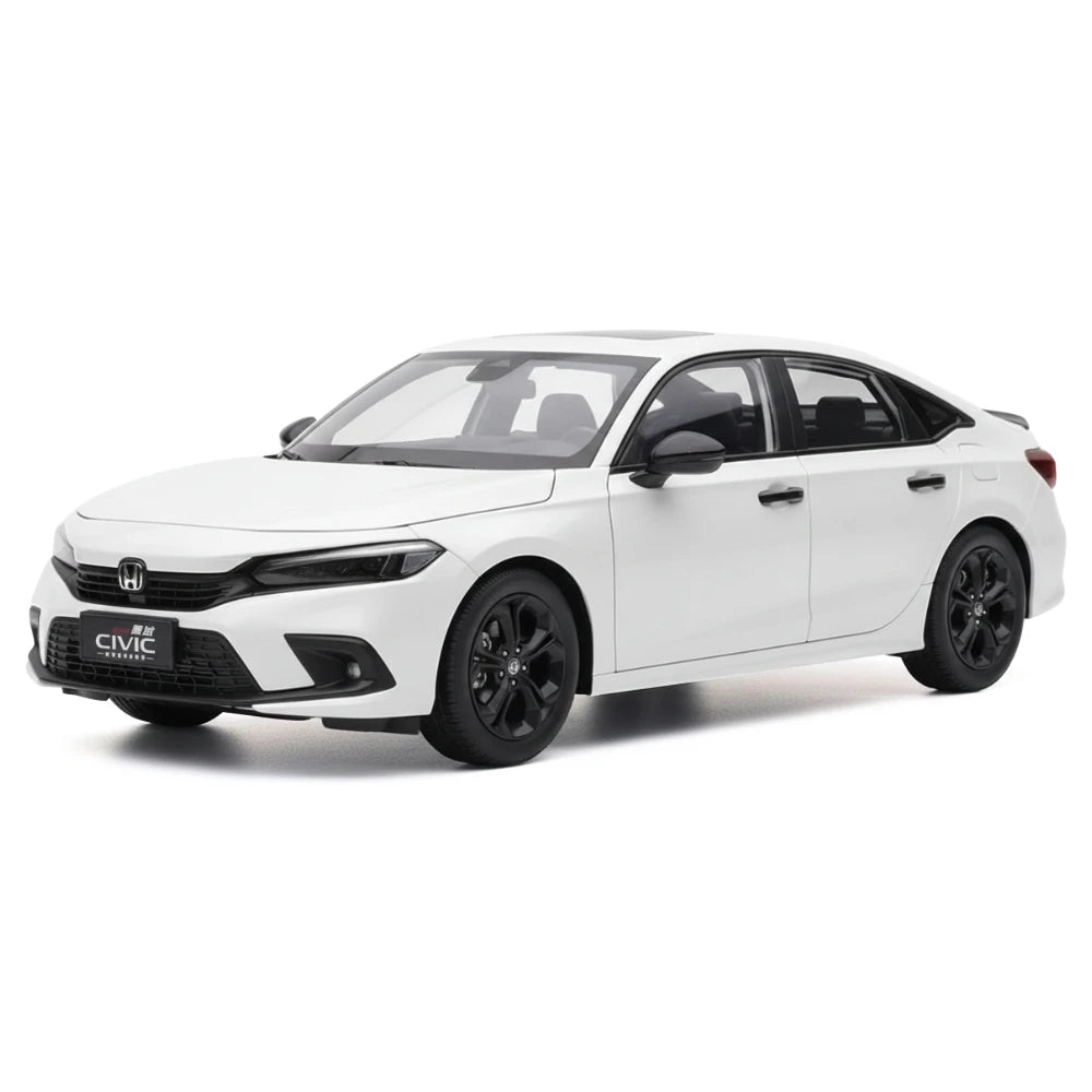 [OEM] 1:18 Honda 2022 Civic White Model Car Die-Cast