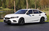 [OEM] 1:18 Honda 2022 Civic White Model Car Die-Cast