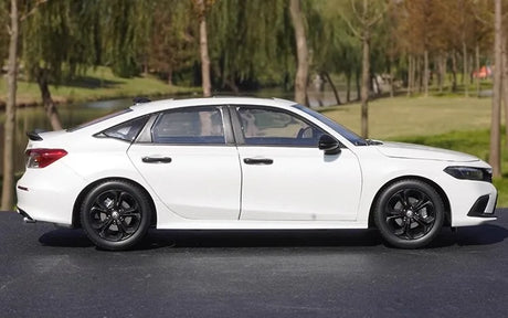 [OEM] 1:18 Honda 2022 Civic White Model Car Die-Cast
