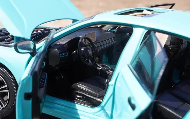 [OEM] 1:18 Honda 2022 Integra Blue Model Car Die-Cast