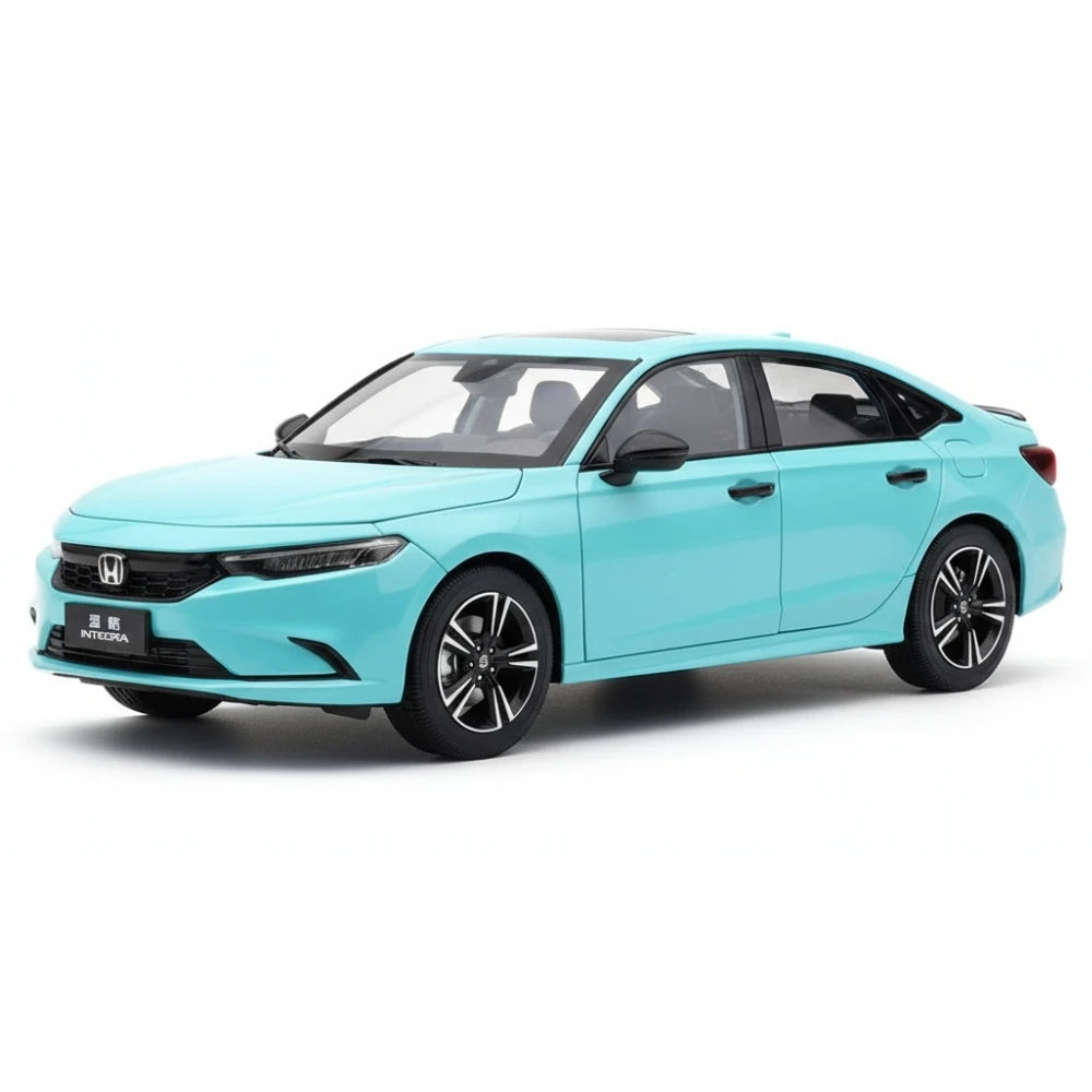 [OEM] 1:18 Honda 2022 Integra Blue Model Car Die-Cast