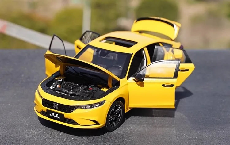 [OEM] 1:18 Honda 2022 Integra Yellow Model Car Die-Cast