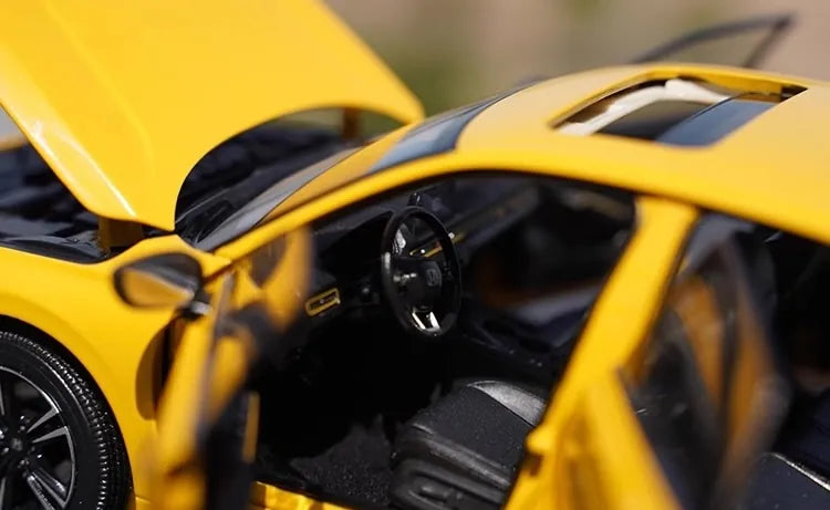 [OEM] 1:18 Honda 2022 Integra Yellow Model Car Die-Cast