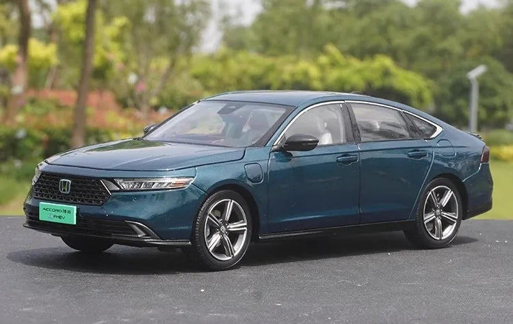 [OEM] 1:18 Honda 2023 Accord e-HEV Blue Model Car Die-Cast