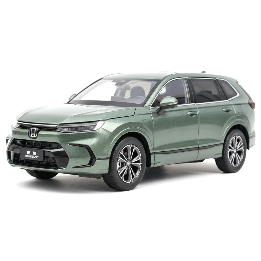 [OEM] 1:18 Honda 2023 Breeze Green Model Car Die-Cast