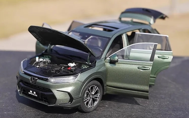 [OEM] 1:18 Honda 2023 Breeze vert voiture miniature Die-Cast