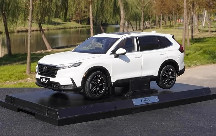 [OEM] 1:18 Honda 2023 CR-V White Model Car Die-Cast