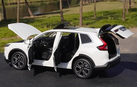 [OEM] 1:18 Honda 2023 CR-V White Model Car Die-Cast