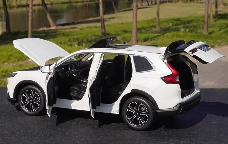 [OEM] 1:18 Honda 2023 CR-V White Model Car Die-Cast