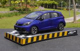 [OEM] 1:18 Honda 2023 Fit Blue Model Car Die-Cast
