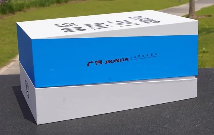[OEM] 1:18 Honda 2023 Fit Blue Model Car Die-Cast