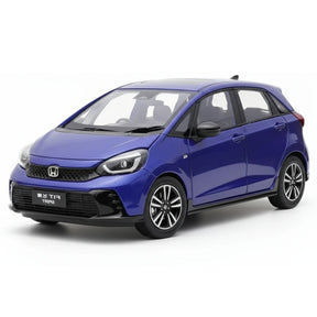 [OEM] 1:18 Honda 2023 Fit Blue Model Car Die-Cast