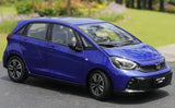 [OEM] 1:18 Honda 2023 Fit Blue Model Car Die-Cast