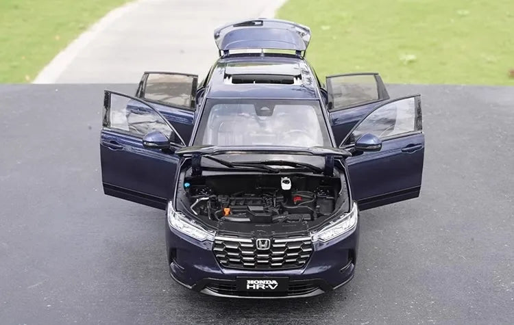 [OEM] 1:18 Honda 2023 HR-V Blue Model Car Die-Cast