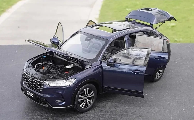 [OEM] 1:18 Honda 2023 HR-V Blue Model Car Die-Cast