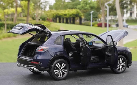 [OEM] 1:18 Honda 2023 HR-V Blue Model Car Die-Cast