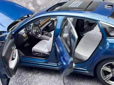 [OEM] 1:18 Honda 2023 Inspire Blue Model Car Die-Cast