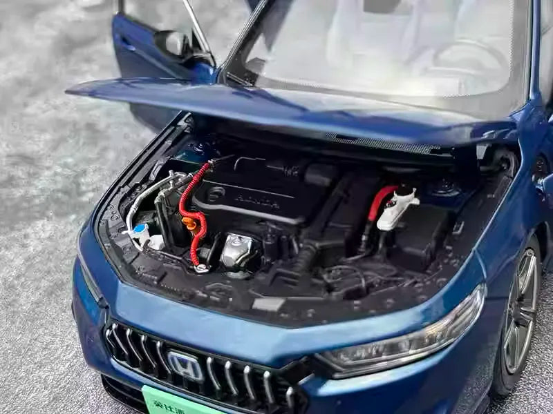 [OEM] 1:18 Honda 2023 Inspire Blue Model Car Die-Cast