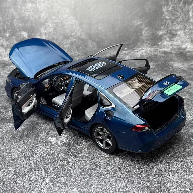[OEM] 1:18 Honda 2023 Inspire Blue Model Car Die-Cast