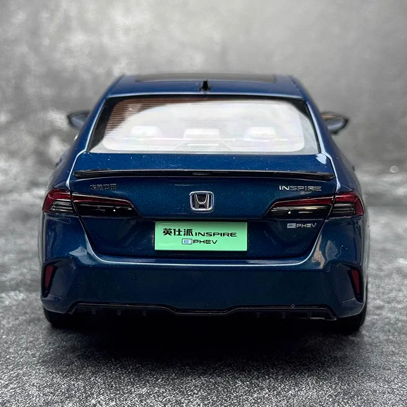 [OEM] 1:18 Honda 2023 Inspire Blue Model Car Die-Cast