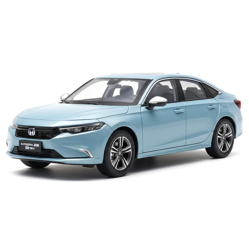 [OEM] 1:18 Honda 2023 Integra e-HEV Blue Model Car Die-Cast