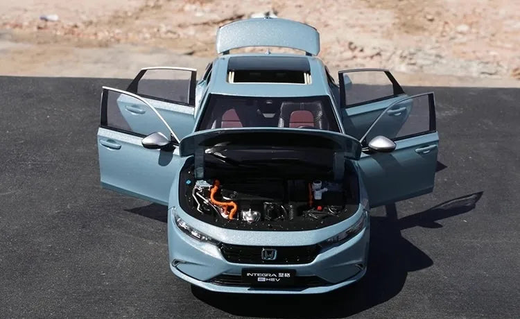 [OEM] 1:18 Honda 2023 Integra e-HEV Blue Model Car Die-Cast