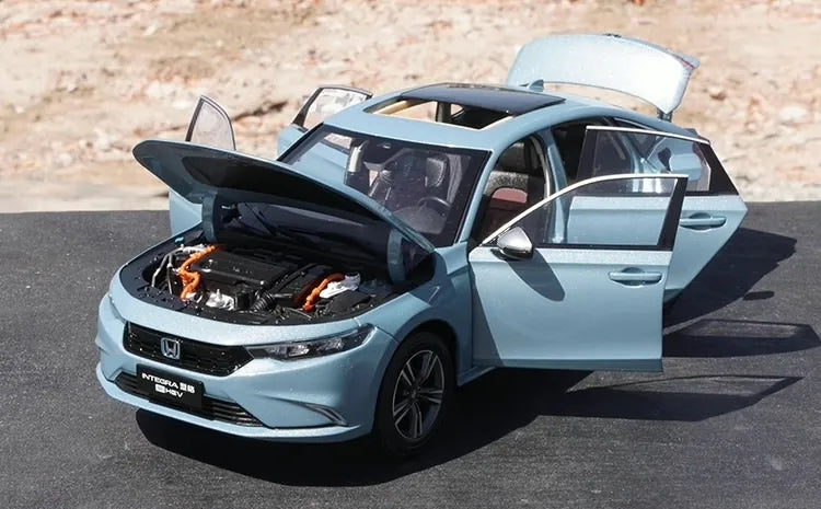 [OEM] 1:18 Honda 2023 Integra e-HEV Blue Model Car Die-Cast