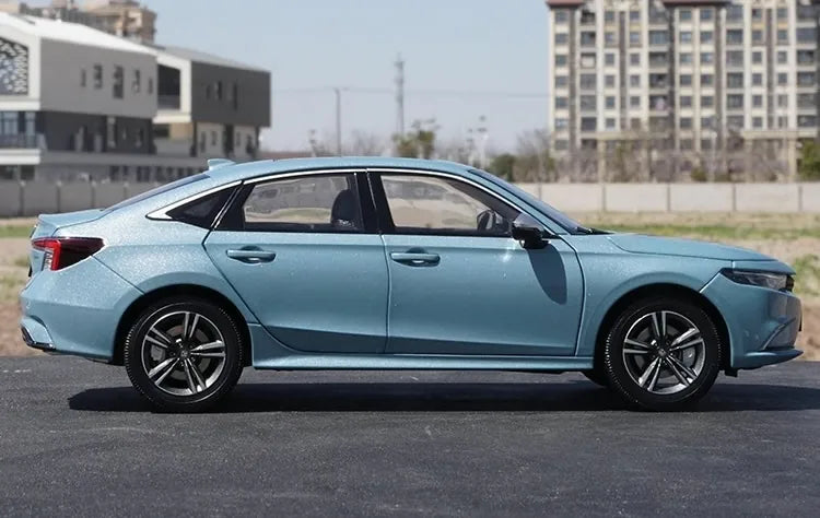 [OEM] 1:18 Honda 2023 Integra e-HEV Blue Model Car Die-Cast