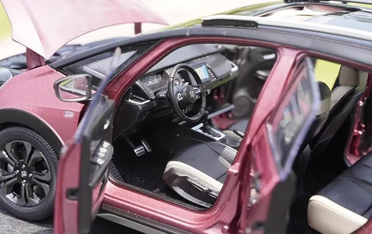 [OEM] 1:18 Honda 2023 Jazz Crosstar Pink Model Car Die-Cast