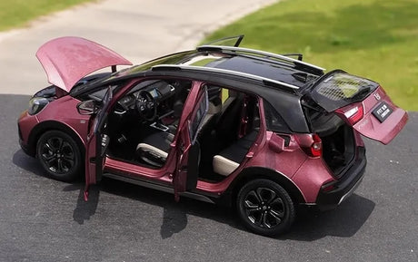 [OEM] 1:18 Honda 2023 Jazz Crosstar Pink Model Car Die-Cast