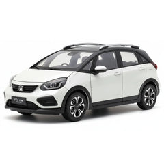 [OEM] 1:18 Honda 2023 Jazz Crosstar blanc voiture miniature Die-Cast