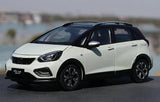 [OEM] 1:18 Honda 2023 Jazz Crosstar White Model Car Die-Cast