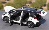 [OEM] 1:18 Honda 2023 Jazz Crosstar White Model Car Die-Cast