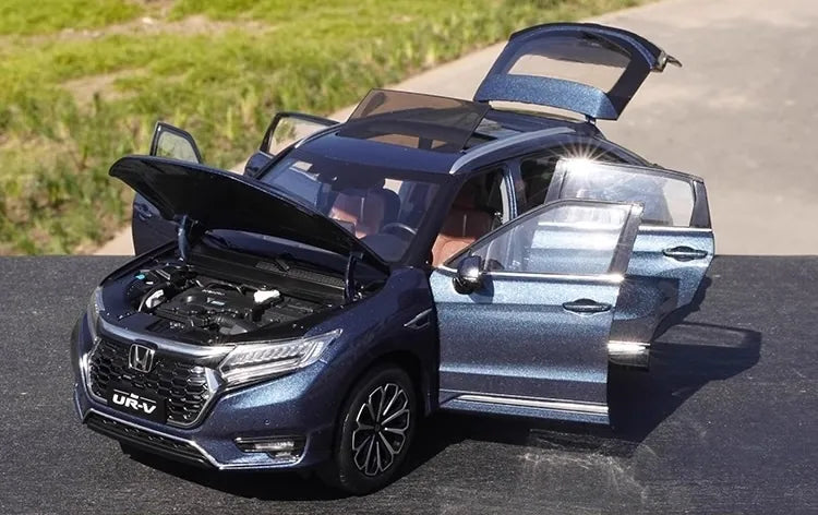 [OEM] 1:18 Honda 2023 UR-V Avancier blu modellino di auto Die-Cast