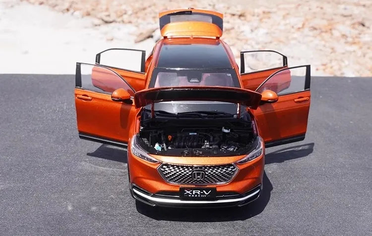 [OEM] 1:18 Honda 2023 XR-V Orange Model Car Die-Cast