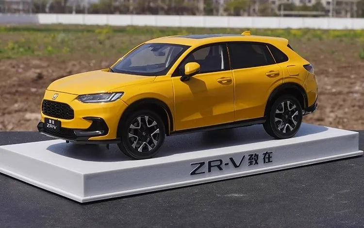 [OEM] 1:18 Honda 2023 ZR-V イエロー モデルカー Die-Cast